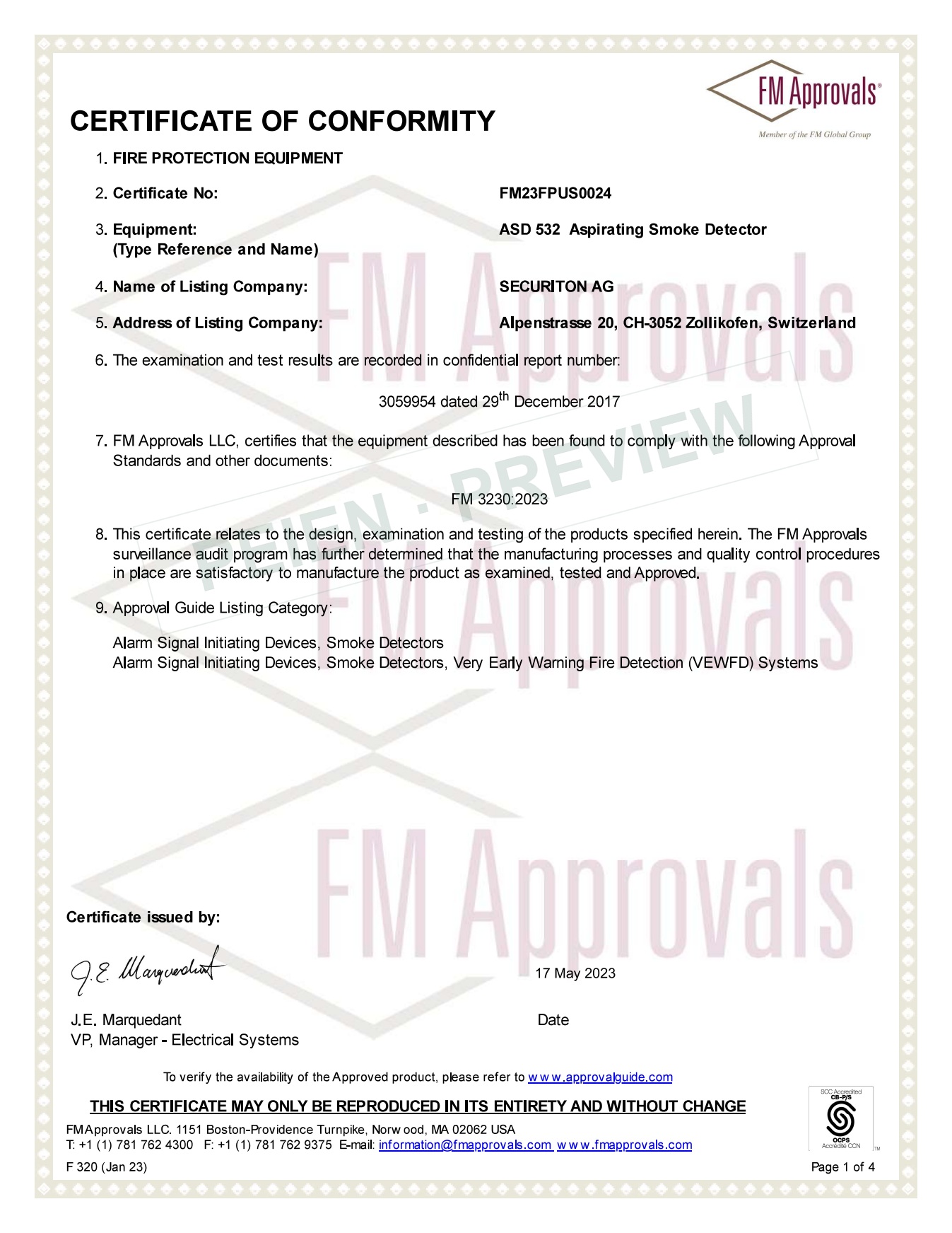 FM ASD 532 产品认证 带水印预览