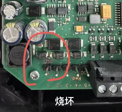 太仓物流仓储 · 主板烧损细节